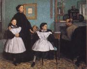 German Hilaire Edgar The Bellelli Family Spain oil painting artist